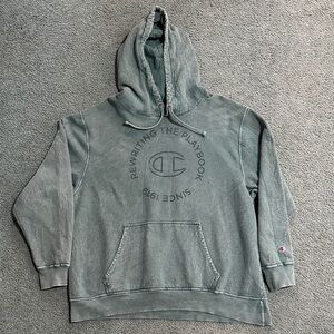Champion Vintage Green Hoodie